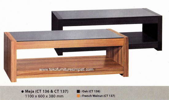 meja tamu minimalis
